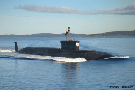 Tàu ngầm hạt nhân chiến lược lớp Borei.